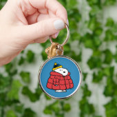 Snoopy Winter in Puffer Coat Keychain (Hand)