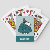 Snoopy Winter Puffer Jas Speelkaarten (Achterkant)