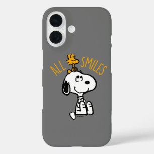 Snoopy & Woodstock - Alle glimlach iPhone 16 Hoesje