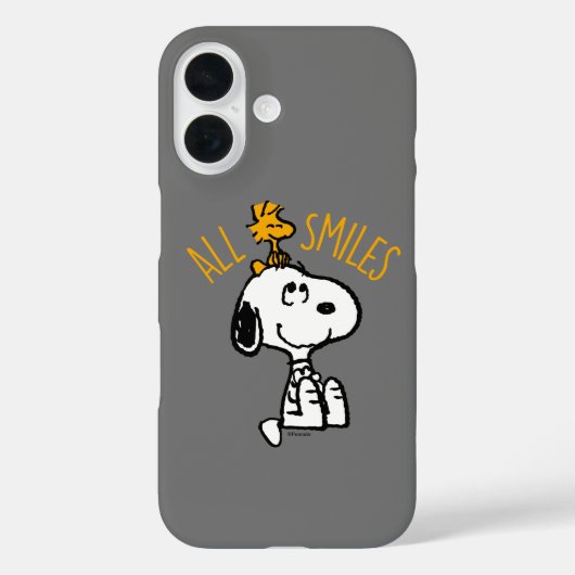 Snoopy & Woodstock - Alle glimlach Case-Mate iPhone Case (Achterkant)