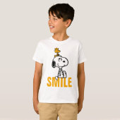 Snoopy & Woodstock - Alle glimlach T-shirt (Voorkant volledig)