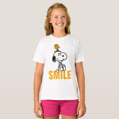 Snoopy & Woodstock - Alle glimlach T-shirt (Voorkant volledig)