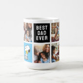 Snoopy & Woodstock | Beste papa ooit Collage Koffiemok (Center)