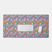 Snoopy & Woodstock Bloempatroon Bureaumat (Keyboard & Muis)