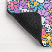 Snoopy & Woodstock Bloempatroon Muismat (Hoek)