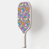 Snoopy & Woodstock Bloempatroon Pickleball Paddle (Links)