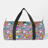 Snoopy & Woodstock Bloempatroon Plunjezak (Achterkant)