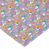 Snoopy & Woodstock Bloempatroon Tafelkleed (Gekanteld)