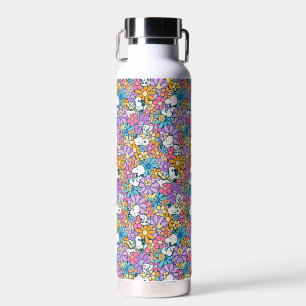Snoopy & Woodstock Bloempatroon Waterfles
