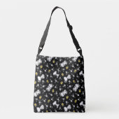 Snoopy & Woodstock Fun & Flowers Crossbody Tas (Achterkant)