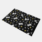 Snoopy & Woodstock Fun & Flowers Deurmat (Schuin)