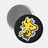 Snoopy & Woodstock Fun & Flowers Magneet (Voorkant / Achterkant)