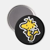 Snoopy & Woodstock Fun & Flowers Magneet (Voorkant / Achterkant)