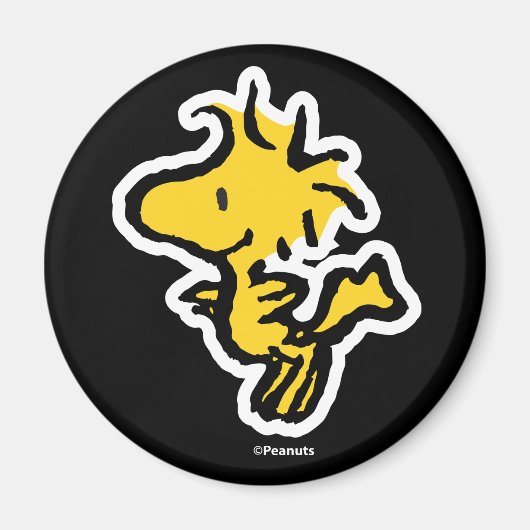 Snoopy & Woodstock Fun & Flowers Magneet (Voorkant)