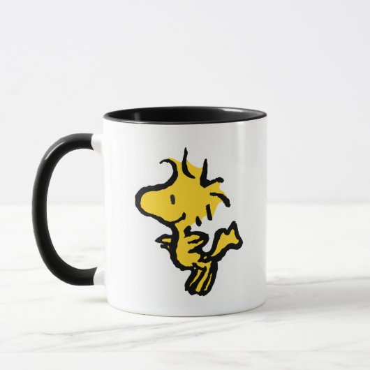 Snoopy & Woodstock Fun & Flowers Mok (Links)