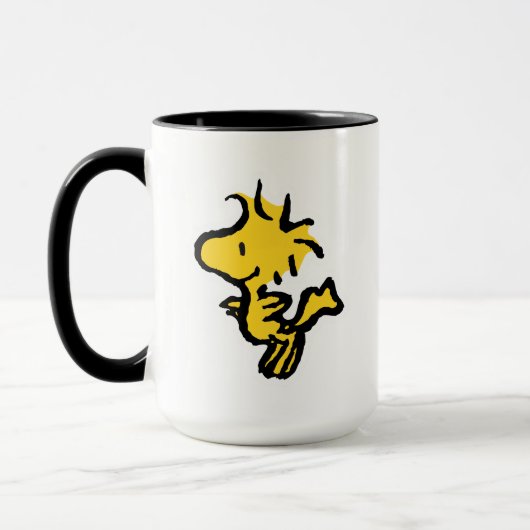 Snoopy & Woodstock Fun & Flowers Mok (Links)