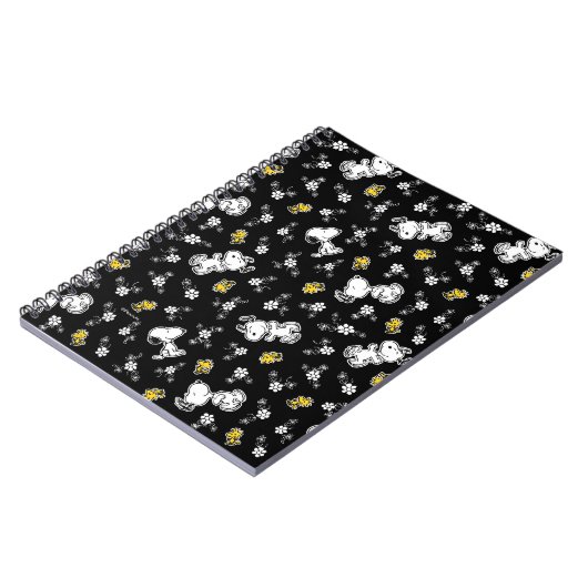 Snoopy & Woodstock Fun & Flowers Notitieboek (Linkerzijde)