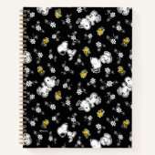 Snoopy & Woodstock Fun & Flowers Notitieboek (Voorkant)