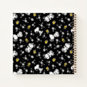 Snoopy & Woodstock Fun & Flowers Notitieboek (Achterkant)