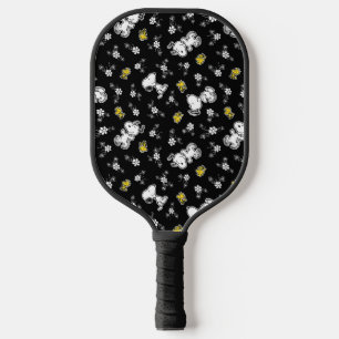 Snoopy & Woodstock Fun & Flowers Pickleball Paddle