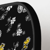 Snoopy & Woodstock Fun & Flowers Pickleball Paddle (Links Detail)