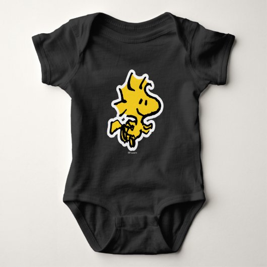 Snoopy & Woodstock Fun & Flowers Romper (Voorkant)