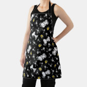 Snoopy & Woodstock Fun & Flowers Schort (Insitu)