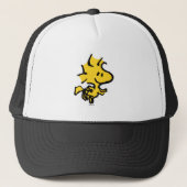 Snoopy & Woodstock Fun & Flowers Trucker Pet (Voorkant)