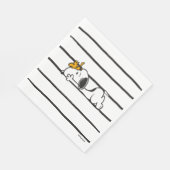 Snoopy & Woodstock | Giggle Laugh met glimlach Servet (Hoek)