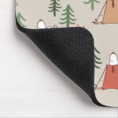 Snoopy & Woodstock Go Camping Pattern Muismat (Hoek)