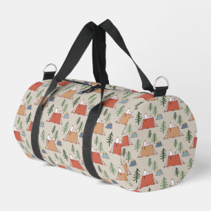 Snoopy & Woodstock Groovy Vibes Paarse Patroon Plunjezak