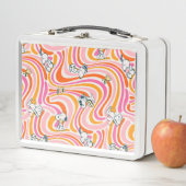 Snoopy & Woodstock Groovy Vibes Sinaasappel Patter (In situ)