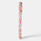 Snoopy & Woodstock Groovy Vibes Sinaasappel Patter Case-Mate iPhone Case (Achterkant / Rechts)