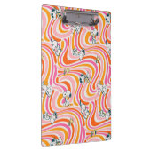 Snoopy & Woodstock Groovy Vibes Sinaasappel Patter Klembord (Rechts)