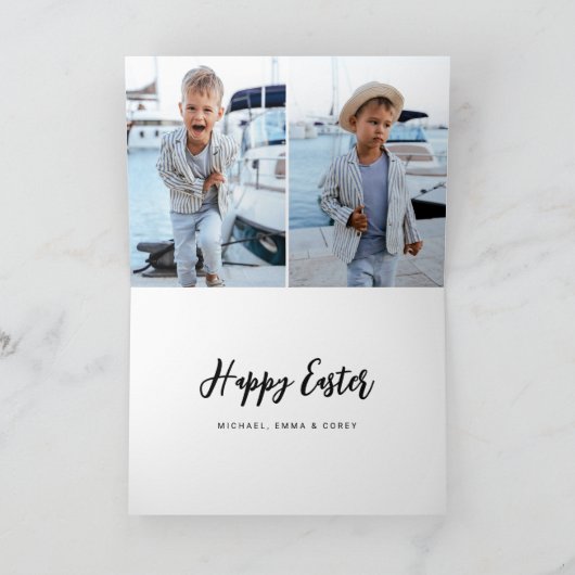 Snoopy & Woodstock | Happy Easter Holiday Kaart (Binnen)