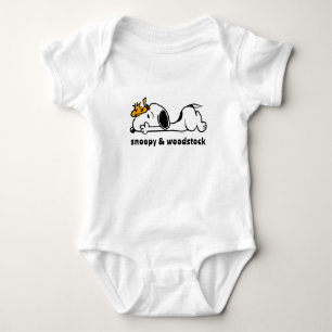 Snoopy & Woodstock Lach & Glimlach Romper