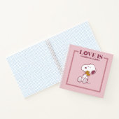 Snoopy & Woodstock - Liefde is Snuggles en Cuddles Notitieboek (Binnen)