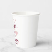 Snoopy & Woodstock - Liefde is Snuggles en Cuddles Papieren Bekers (Links)