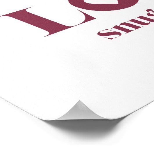 Snoopy & Woodstock - Liefde is Snuggles en Cuddles Poster (Hoek)