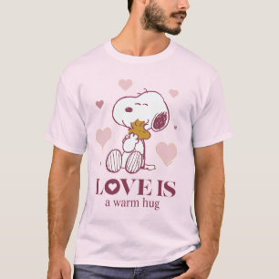 Snoopy & Woodstock - Liefde is Snuggles en Cuddles T-shirt