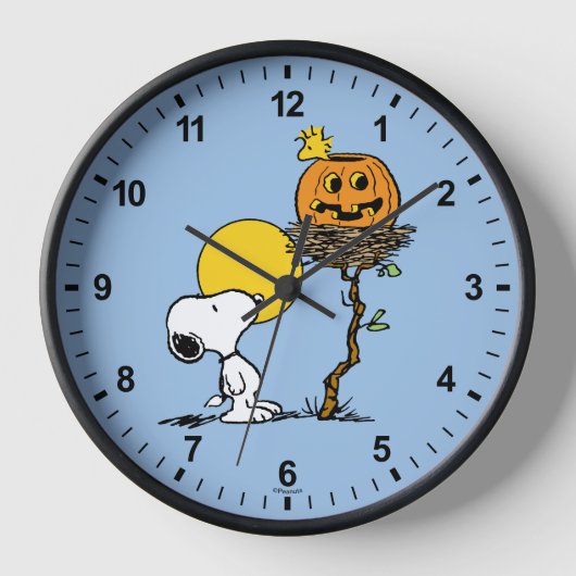 Snoopy & Woodstock Nest met Jack O' Lantern (Voorkant)