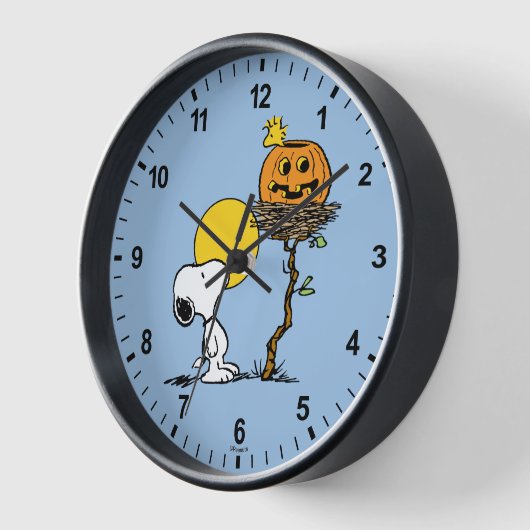 Snoopy & Woodstock Nest met Jack O' Lantern (Hoek)