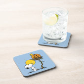 Snoopy & Woodstock Nest met Jack O' Lantern Bier Onderzetter (Rechterzijde)