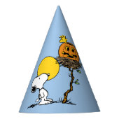 Snoopy & Woodstock Nest met Jack O' Lantern Feesthoedjes (Voorkant)