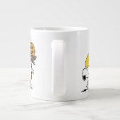 Snoopy & Woodstock Nest met Jack O' Lantern Grote Koffiekop (Achterkant)