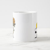 Snoopy & Woodstock Nest met Jack O' Lantern Grote Koffiekop (Voorkant)