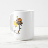 Snoopy & Woodstock Nest met Jack O' Lantern Koffiemok (Voorkant links)