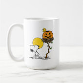 Snoopy & Woodstock Nest met Jack O' Lantern Koffiemok (Links)