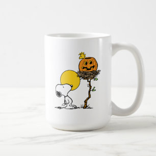 Snoopy & Woodstock Nest met Jack O' Lantern Koffiemok