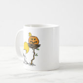 Snoopy & Woodstock Nest met Jack O' Lantern Koffiemok (Voorkant links)